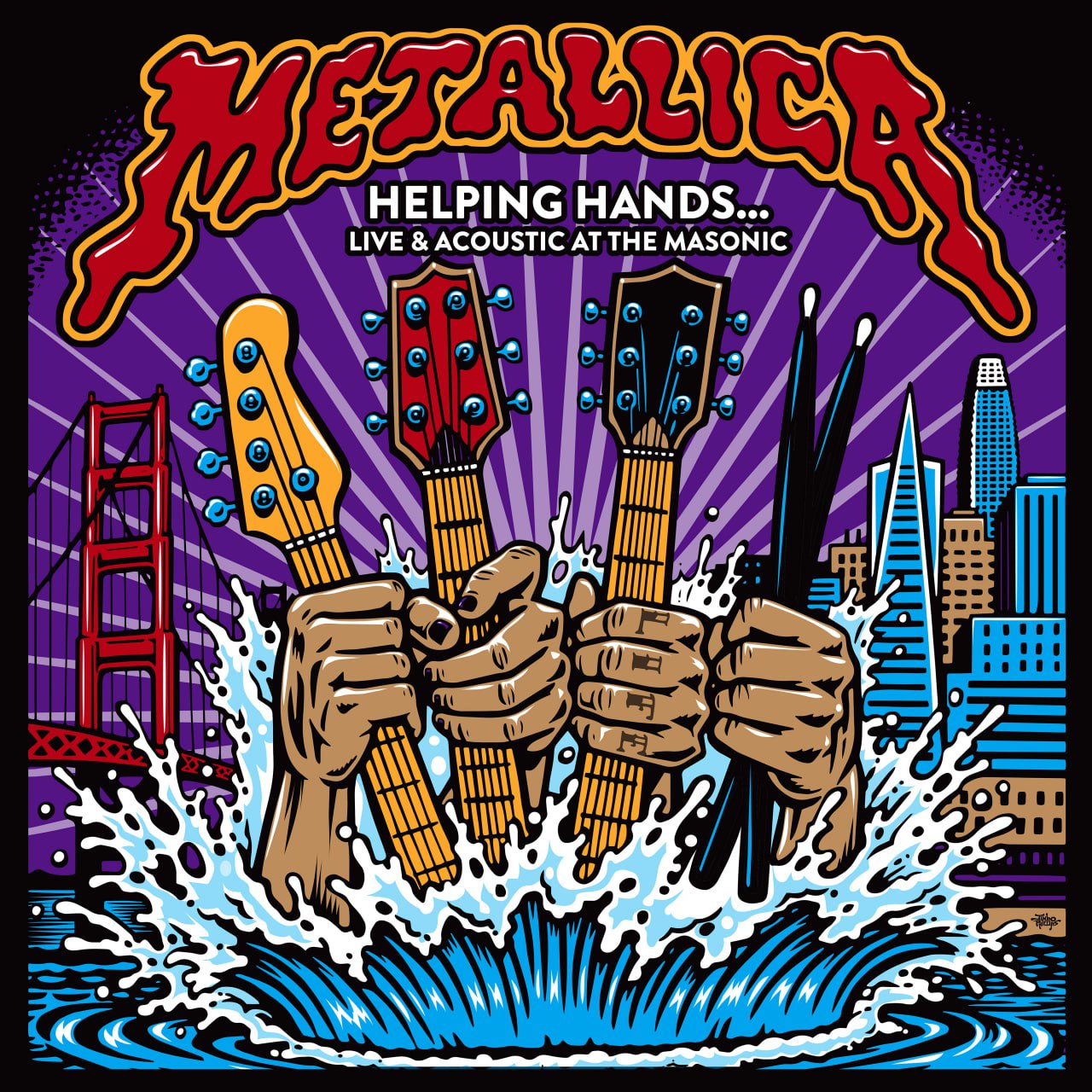Metallica - Helping Hands...Live & Acoustic at the Masonic (Live at The Masonic, San Francisco, CA - November 3rd, 2018) (2019)