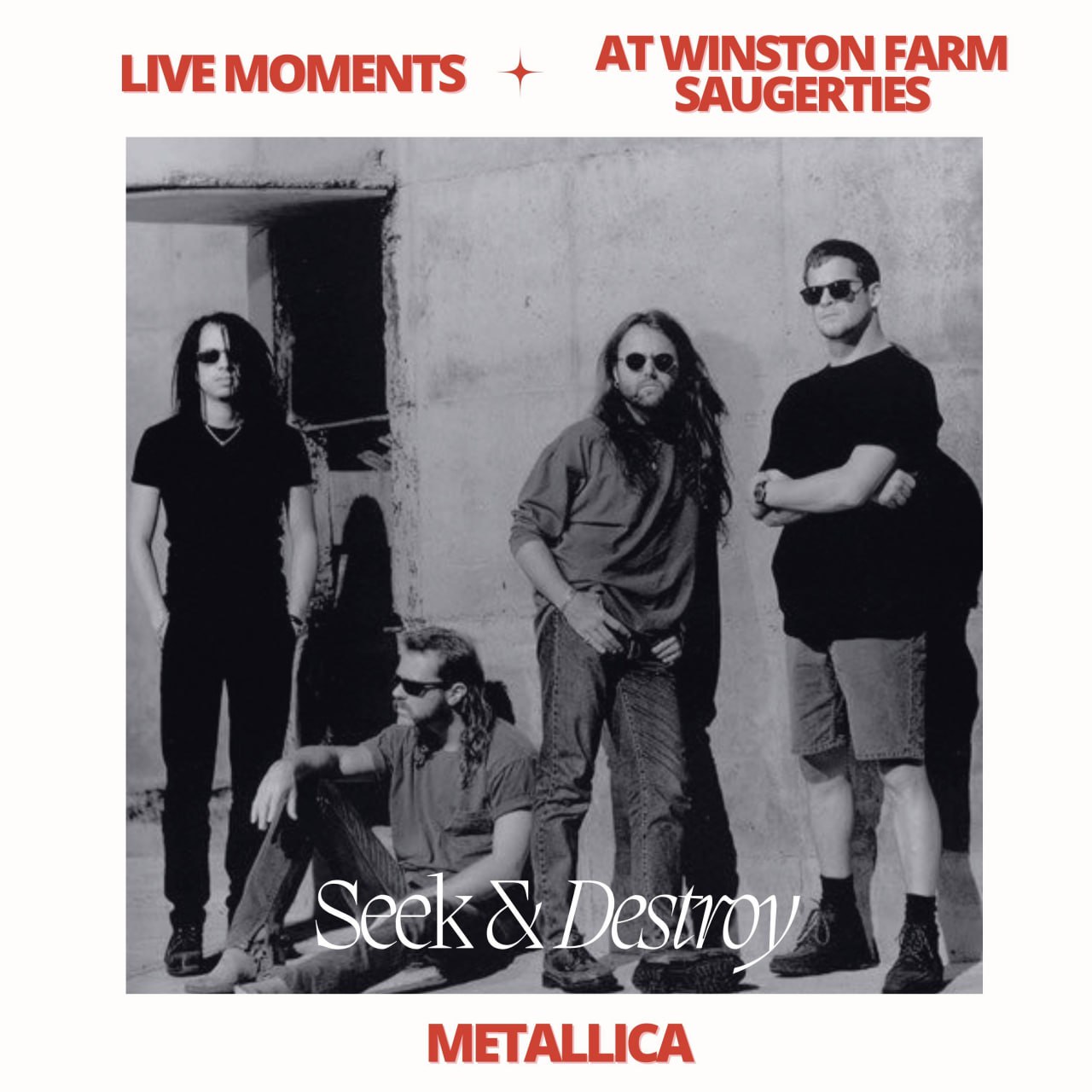Metallica - Live Moments (At Winston Farm, Saugerties) - Seek & Destroy (None) (2023)