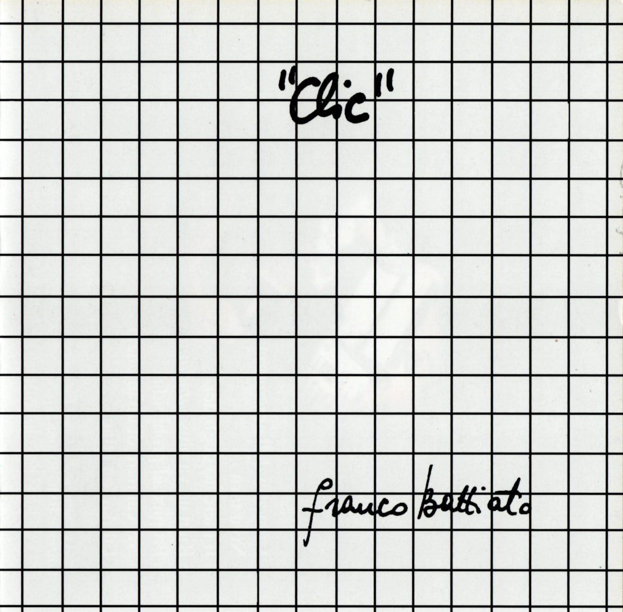 Franco Battiato - Clic (1974) [FLAC]