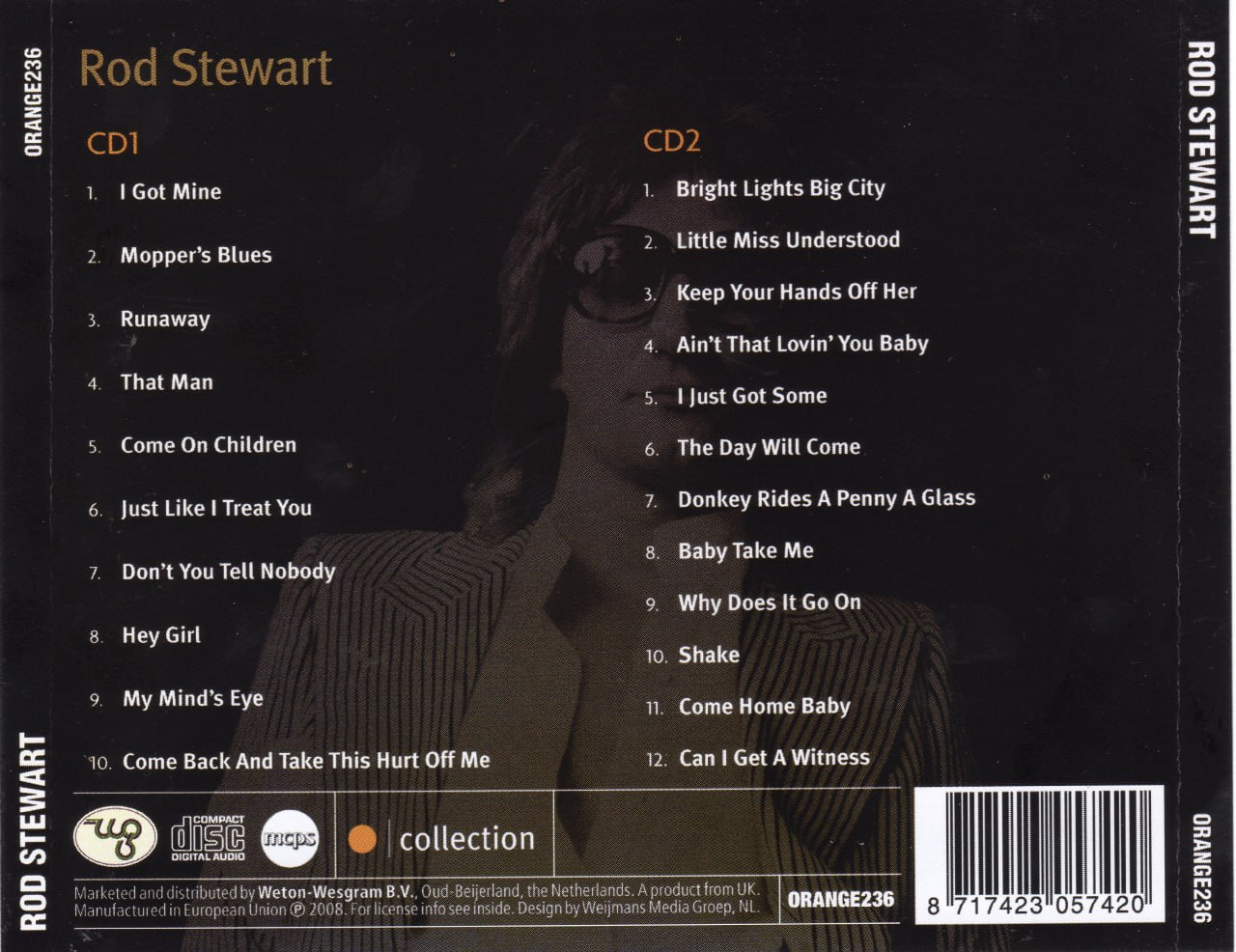Rod Stewart - Collection (2CD) (2008)                                                           #Rod_Stewart #Pop_Rock #Blues_Rock #przvl                                                                                                                          CD2: