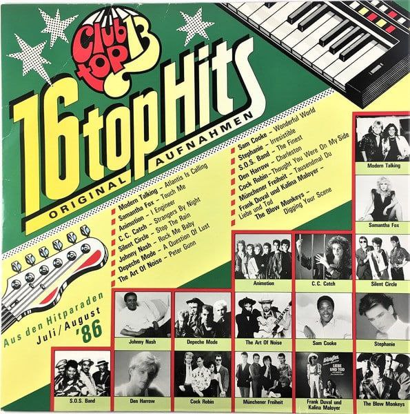 VA - 16 Top Hits (Juli - August '86) (LP)(1986)(1 - 5,64)