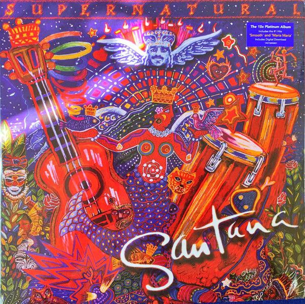 Santana - Supernatural (LP) (1999) (32-192) (релиз bazar)