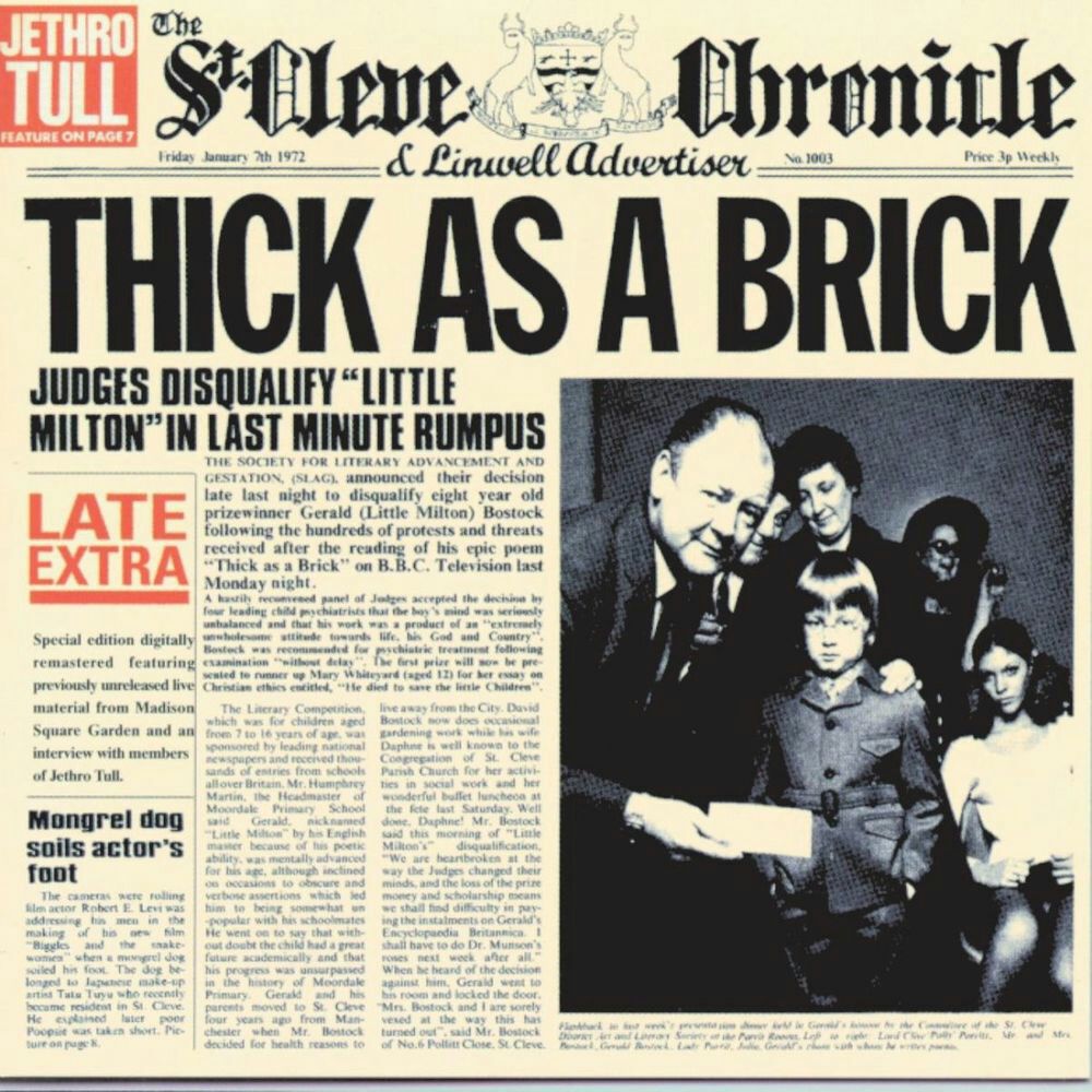 Jethro Tull - Thick As a Brick (1972) [FLAC]