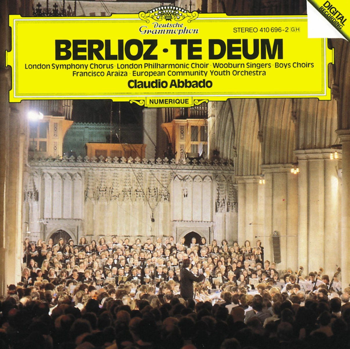 VARIOUS ARTISTS - TE DEUM OP.22 H.118 (1982) (LP) [DSD256] 💽                                                                                                             #VA #CLASSICAL #DSD256 #BERLIOZ #LONDON_SYMPHONY_CHORUS #LONDON_PHILHARMONIC_CHOIR #WOOBURN_SINGERS #FRANCISCO_ARAIZA #EUROPEAN_COMMUNITY_YOUTH_ORCHESTRA #CLAUDIO_ABBADO #DEUTSCHE_GRAMMONPHON
