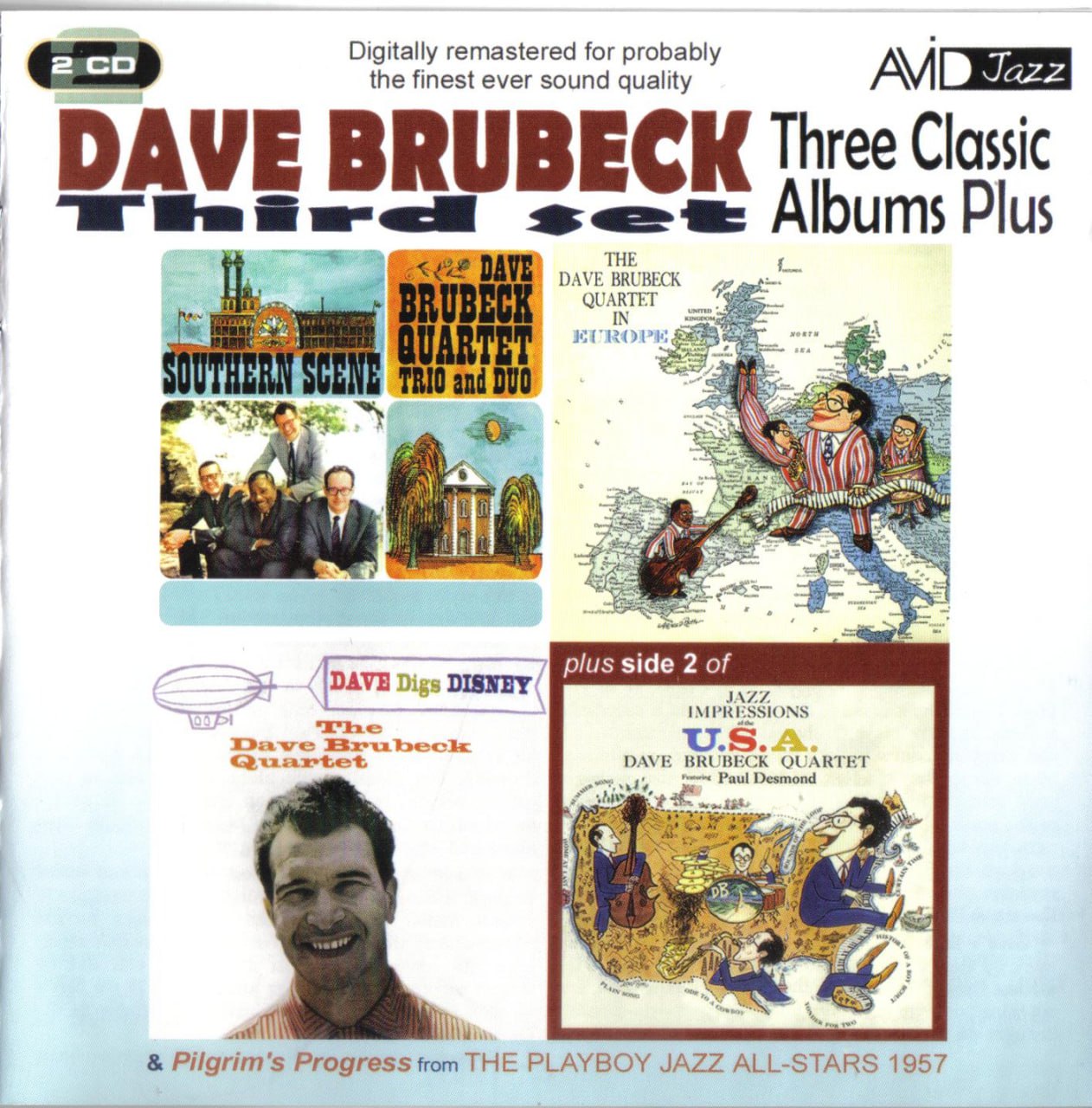 Dave Brubeck - Three Classic Albums Plus- Third Set (2010, Avid) [FLAC]