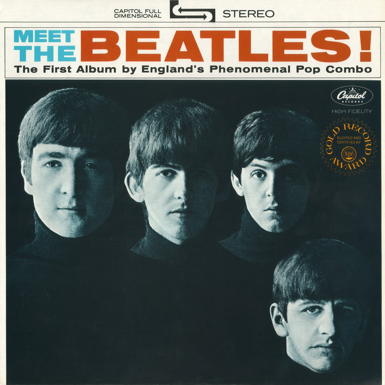 The Beatles - Meet the Beatles! (Capitol Version 1964) LP [FLAC]