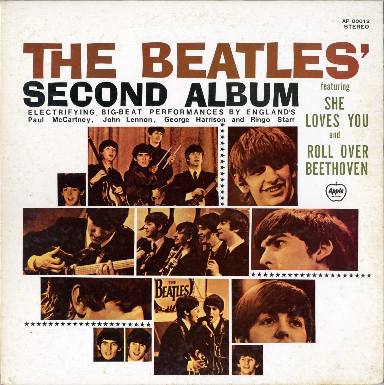 The Beatles - The Beatles' Second Album (Capitol Version 1964) LP [FLAC]