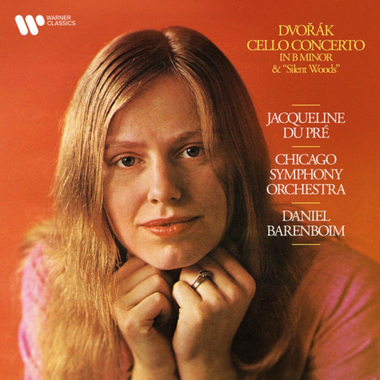 Jacqueline du Pré, Chicago Symphony Orchestra, Daniel Barenboim - Dvorak: Cello Concerto & Silent Woods (2014) [FLAC]