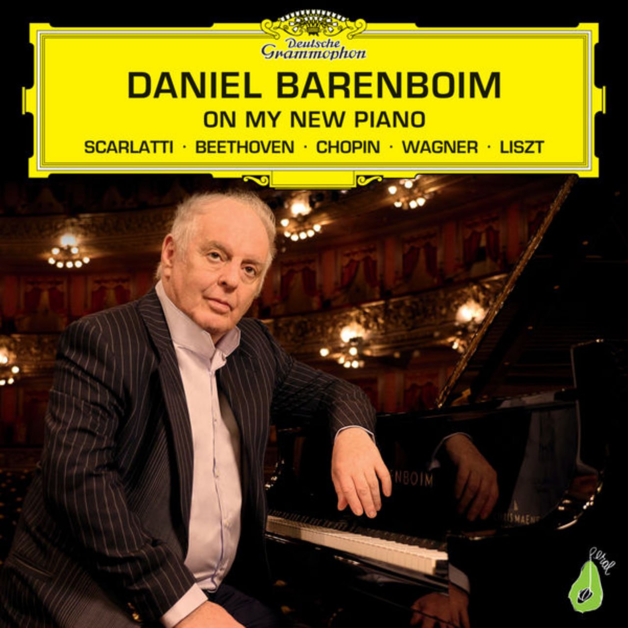 Daniel Barenboim - On My New Piano (2016) [FLAC]