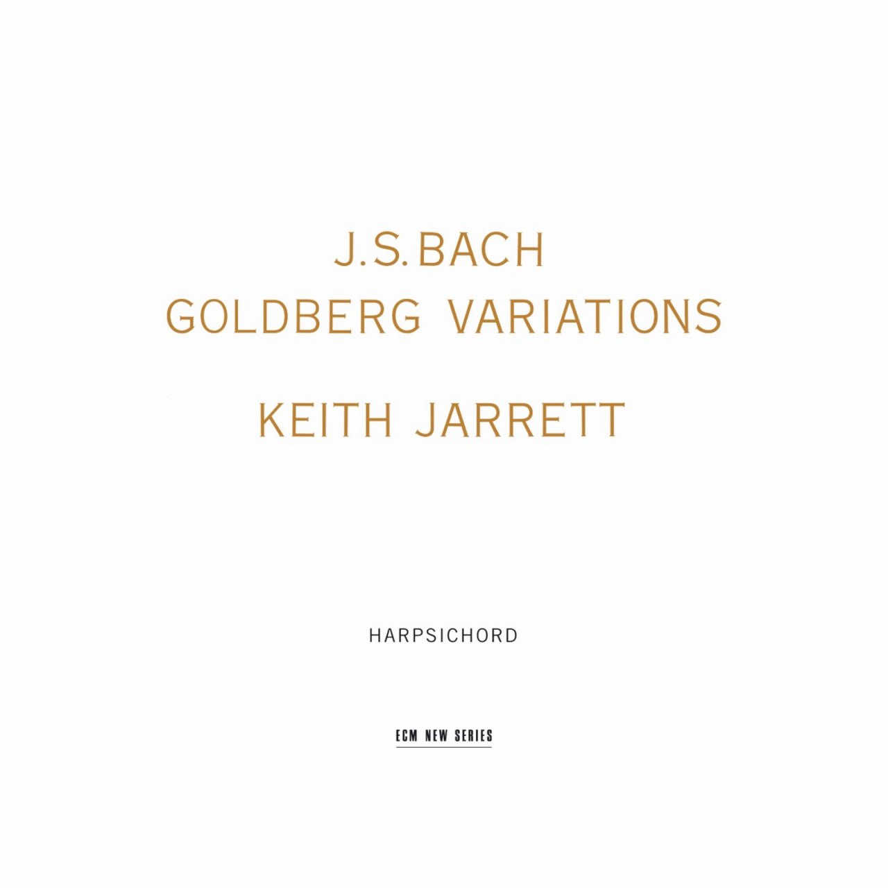 Keith Jarrett - J.S. Bach: Goldberg Variations (1989) [FLAC]