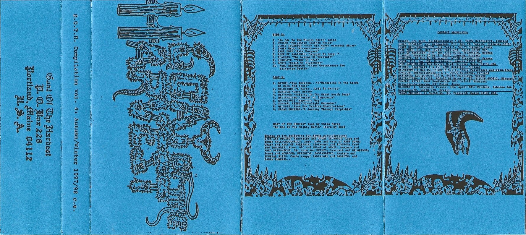 Various Artists - Goat Of The Harvest Compilation Vol. 4 [compilation] (1998) Black Metal