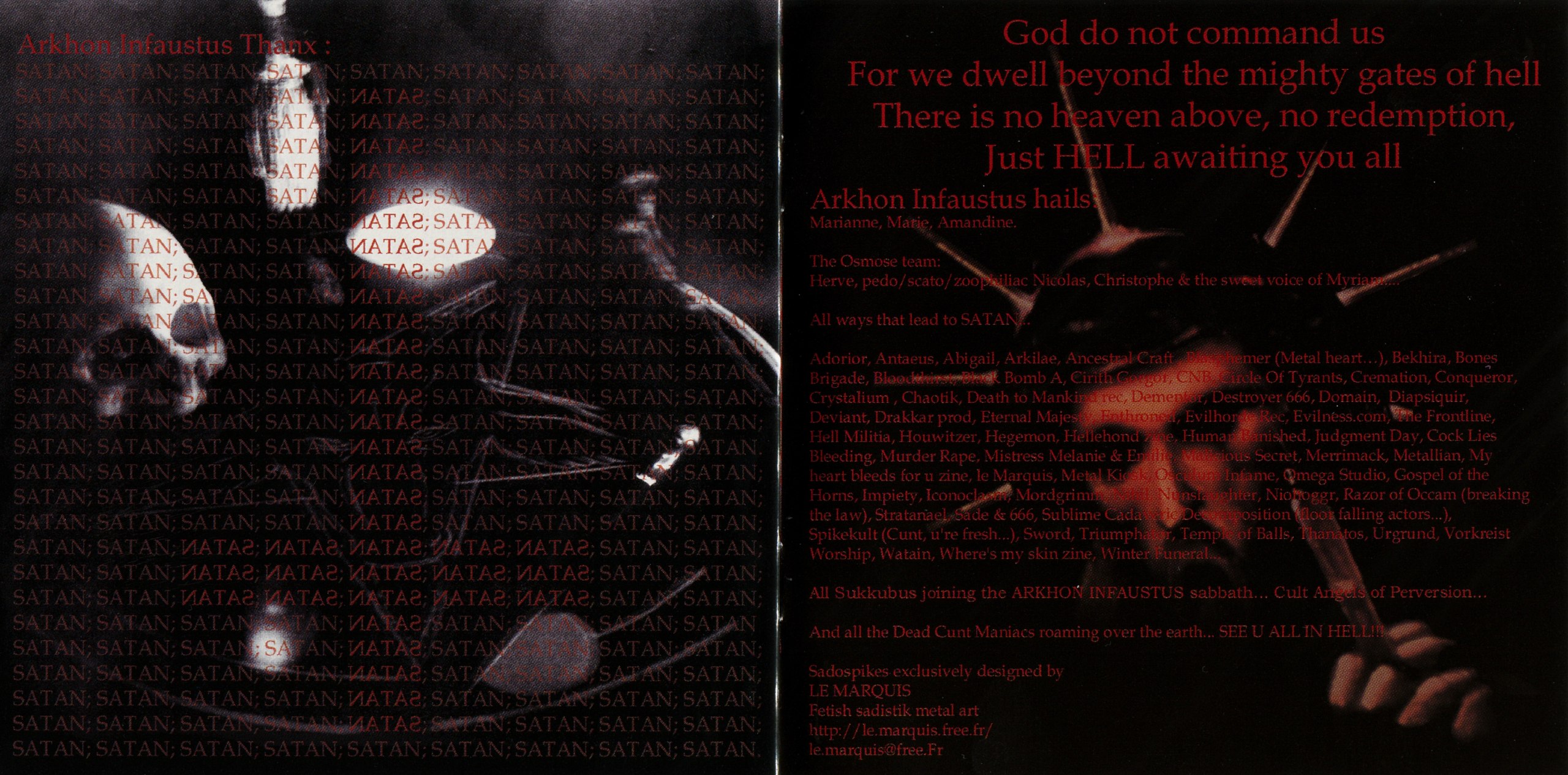 Arkhon Infaustus - Hell Injection (2001) Black⁄Death Metal