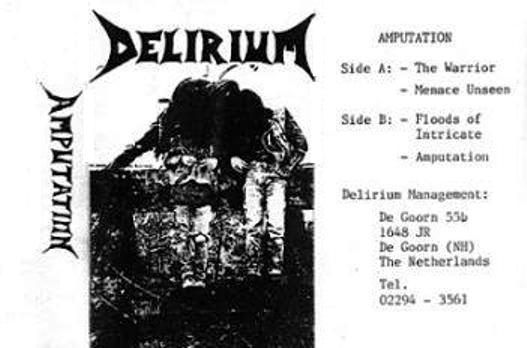 Delirium - Amputation [demo] (1989) Death⁄Doom Metal (D17)