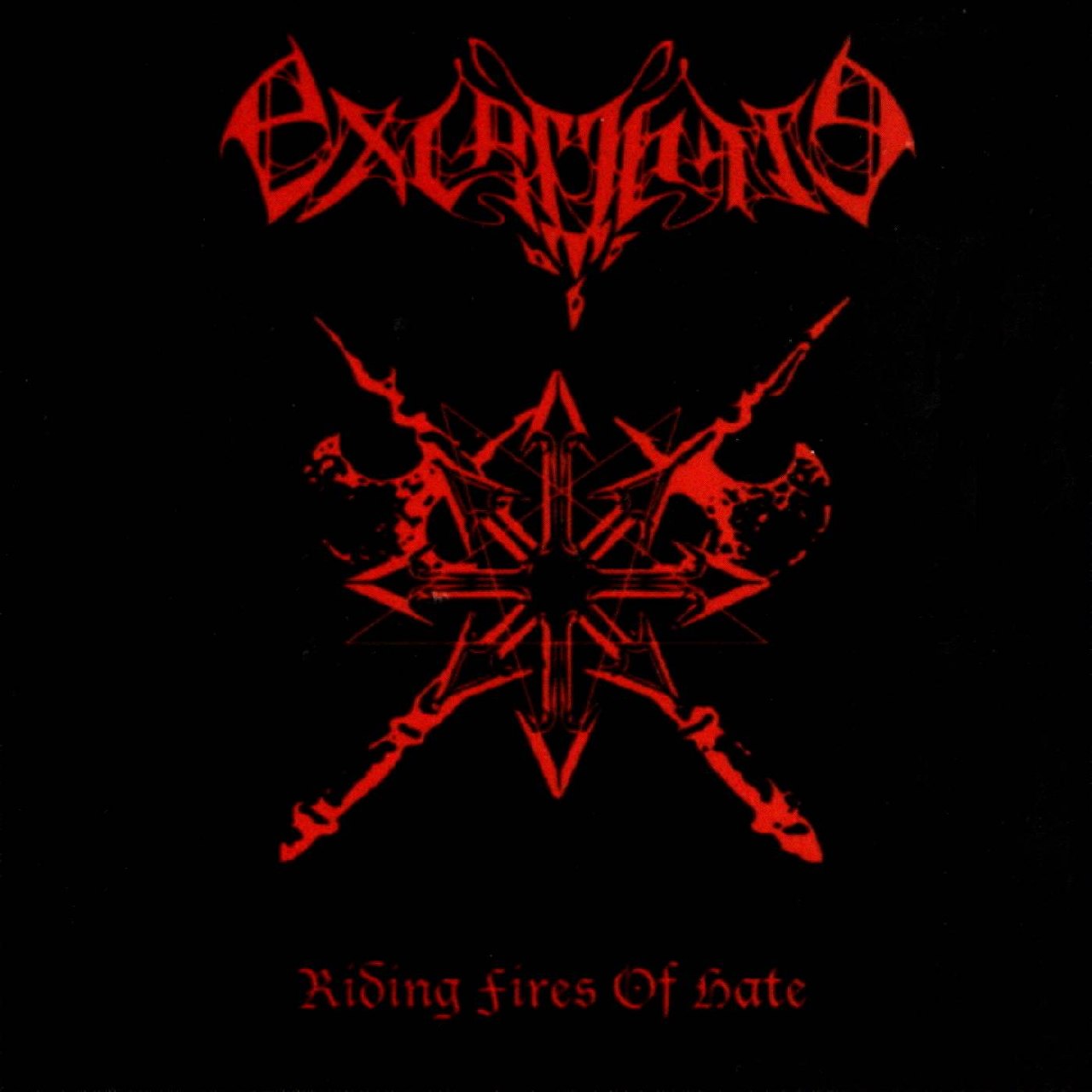 Excruciate 666 - Riding Fires Of Hate (2010) Black Metal