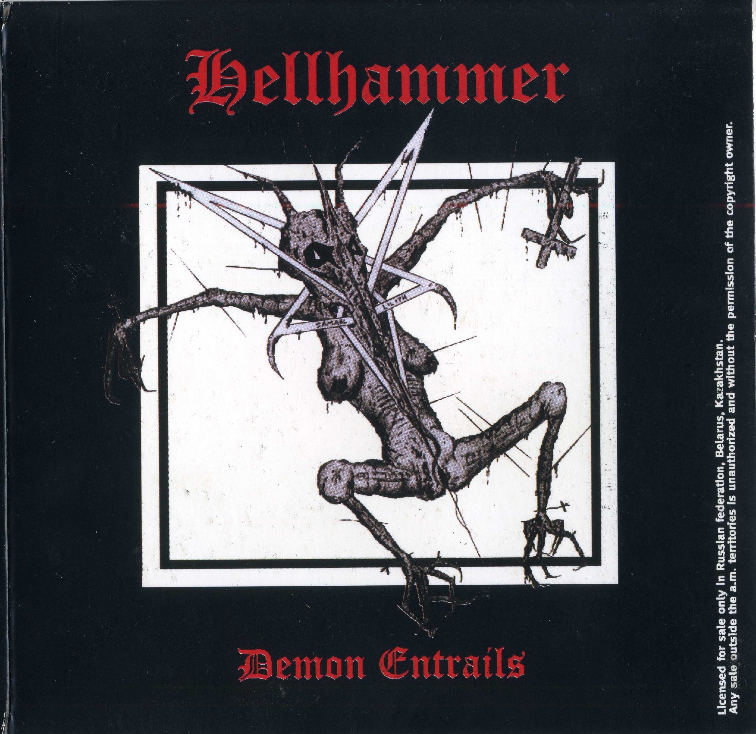 Hellhammer - Demon Entrails [best of⁄compilation] (2008) Black Metal