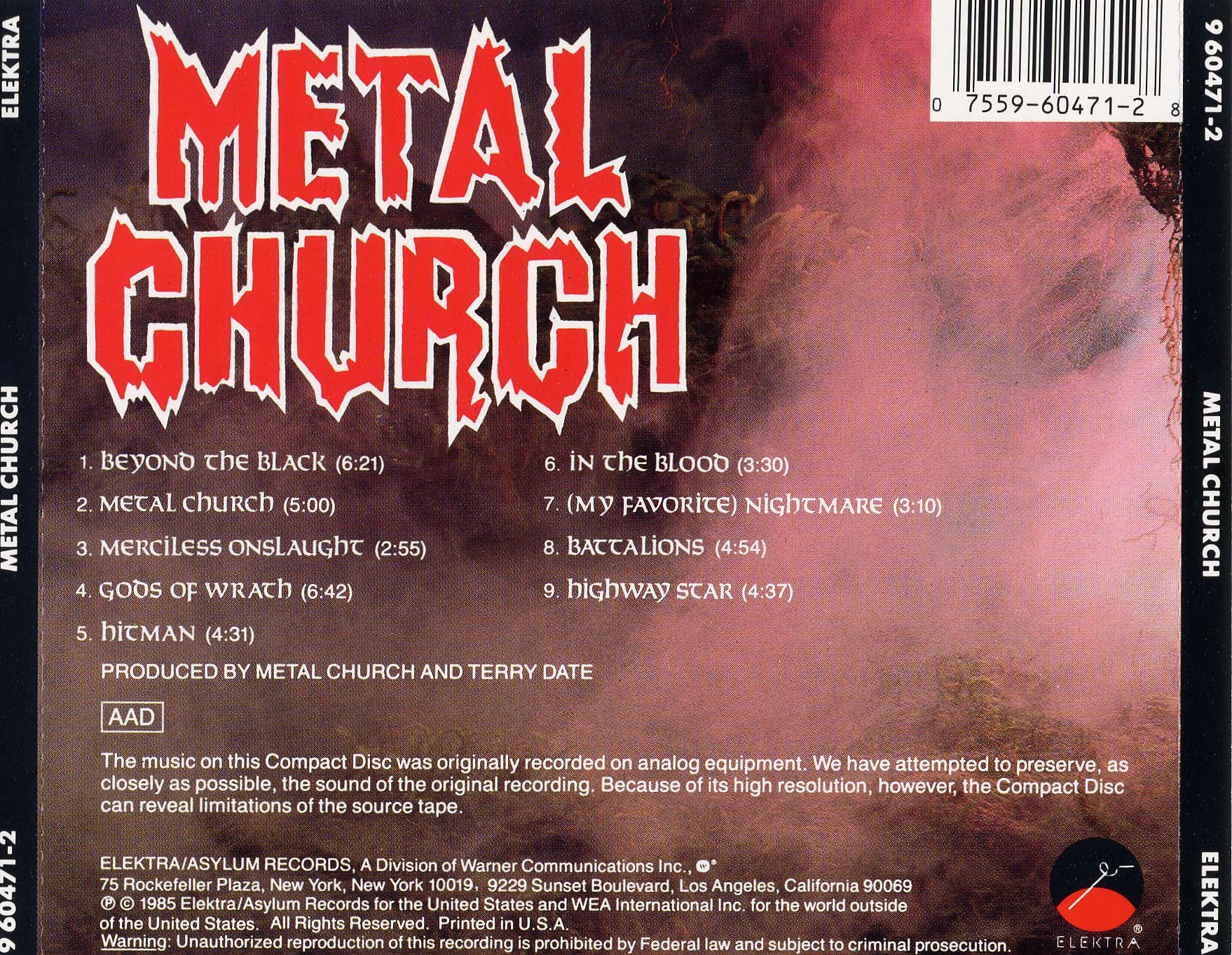 Metal Church - Metal Church (1984) Heavy⁄Thrash Metal