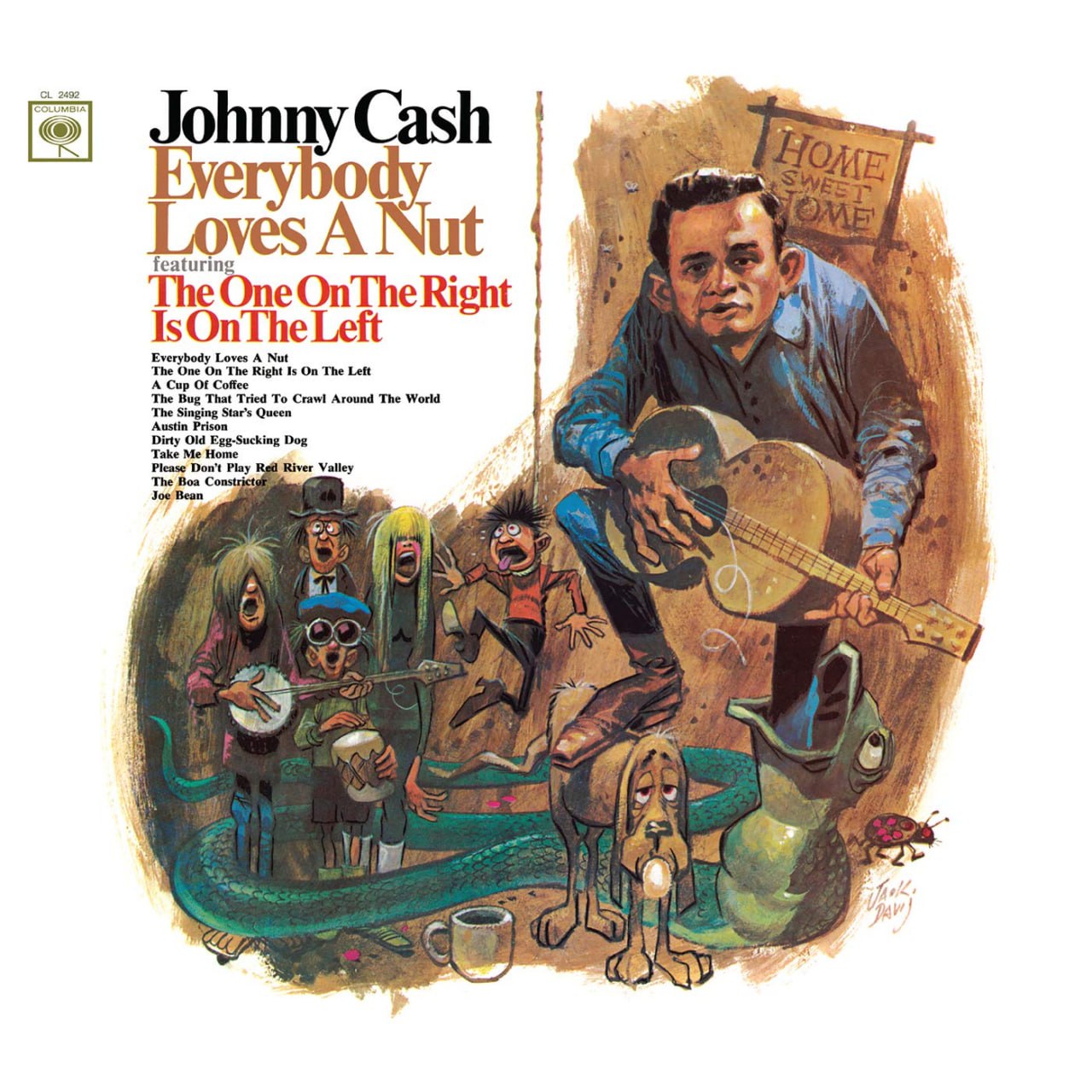 Johnny Cash - Everybody Loves A Nut (1966) [FLAC]