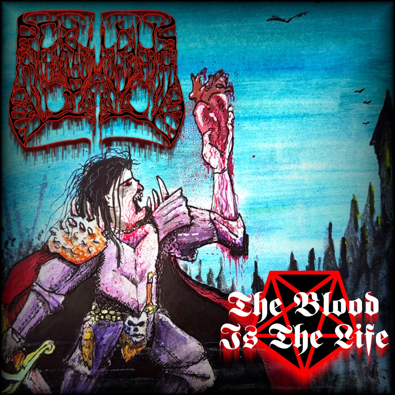Perilous Grave - The Blood Is The Life (2025) Black Metal (D6)