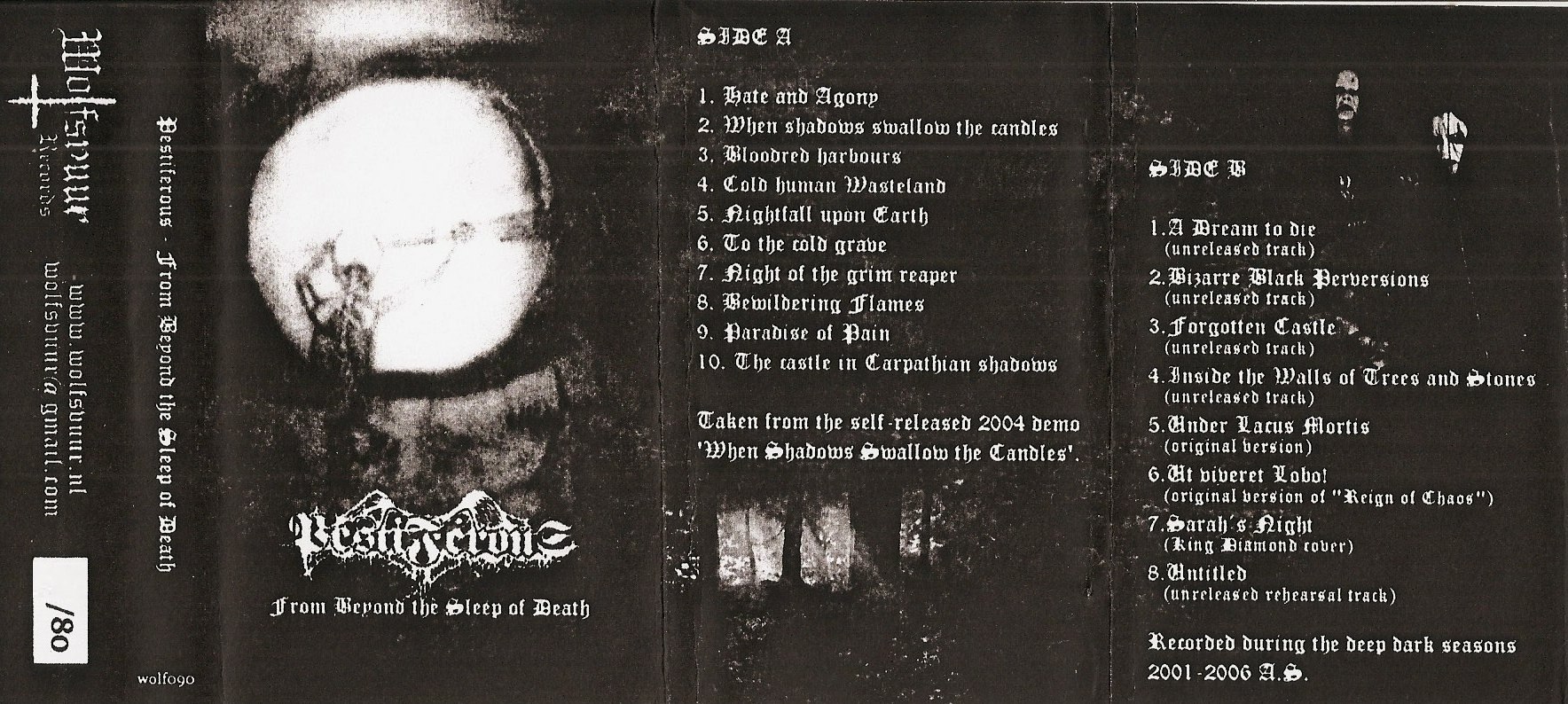 Pestiferous - From Beyond The Sleep Of Death [best of⁄compilation] (2010) Black Metal