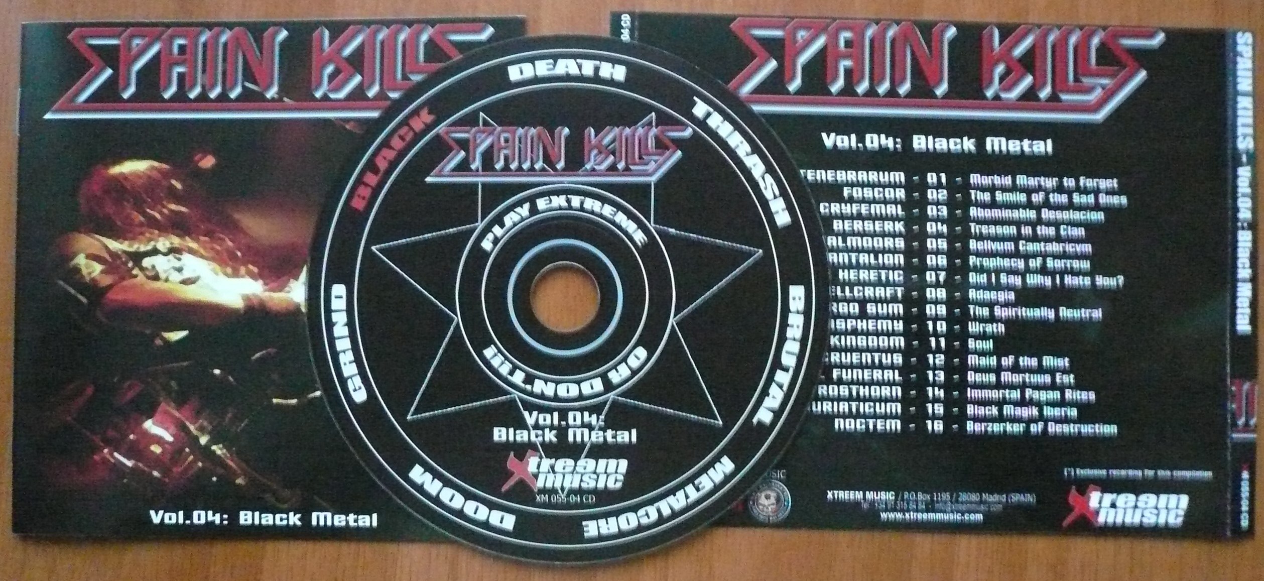 Various Artists - Spain Kills Vol. 04; Black Metal [best of⁄compilation] (2008) Black Metal
