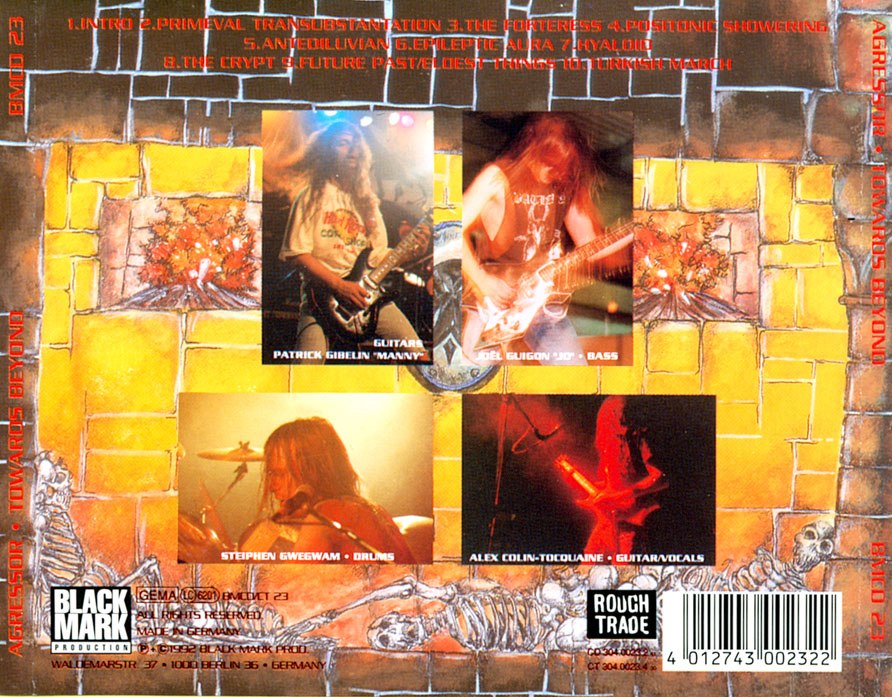 Agressor - 1992 - Towards Beyond 320