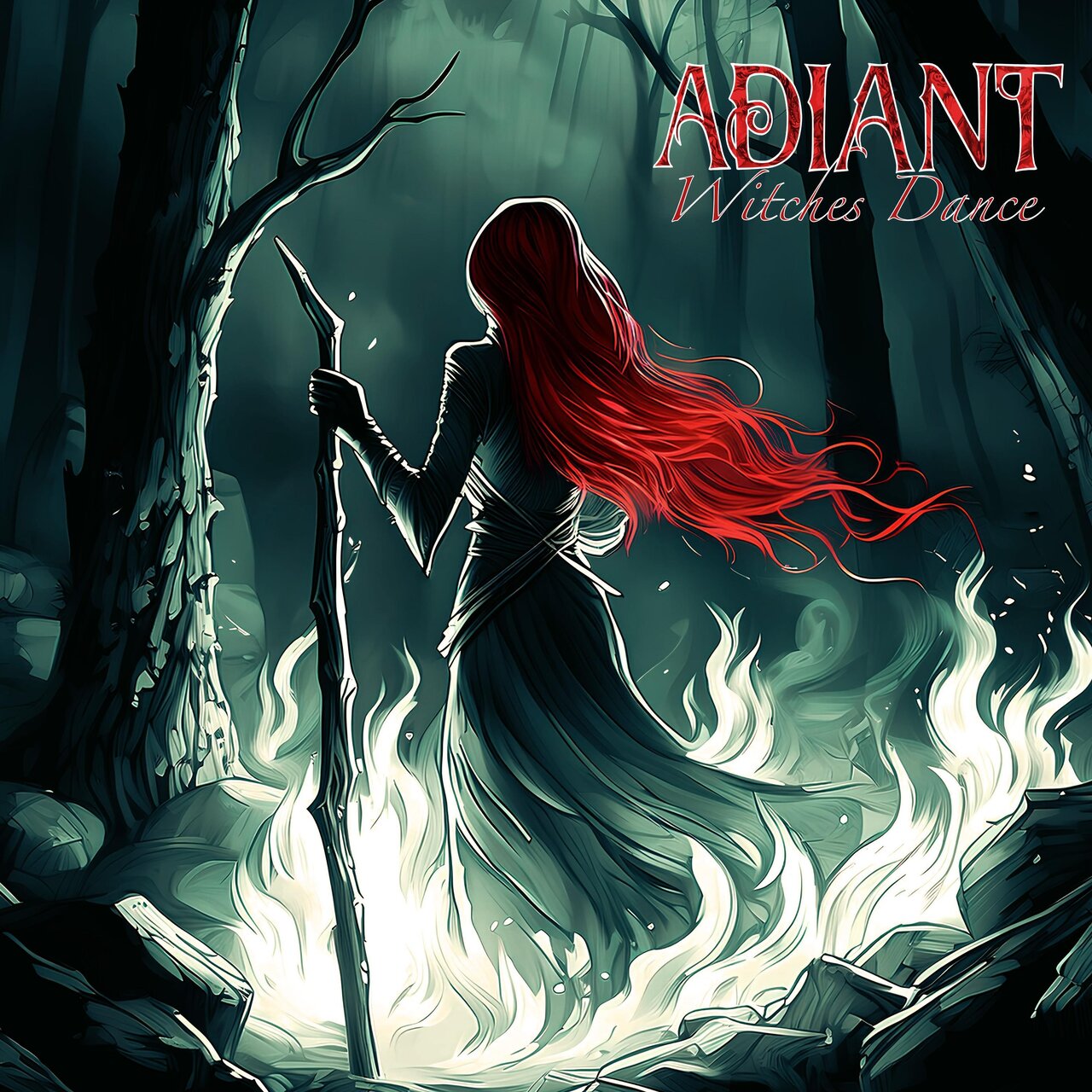 Adiant - Witches Dance (2024) Heavy⁄Doom Metal⁄Hard Rock