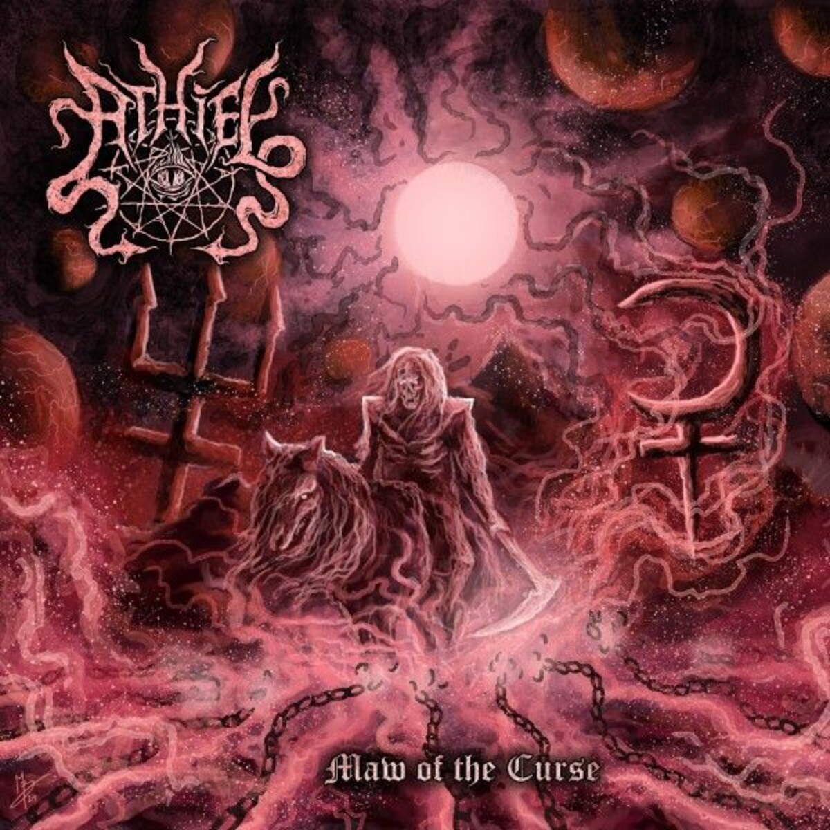 Athiel - Maw Of The Curse (2025) Black Metal