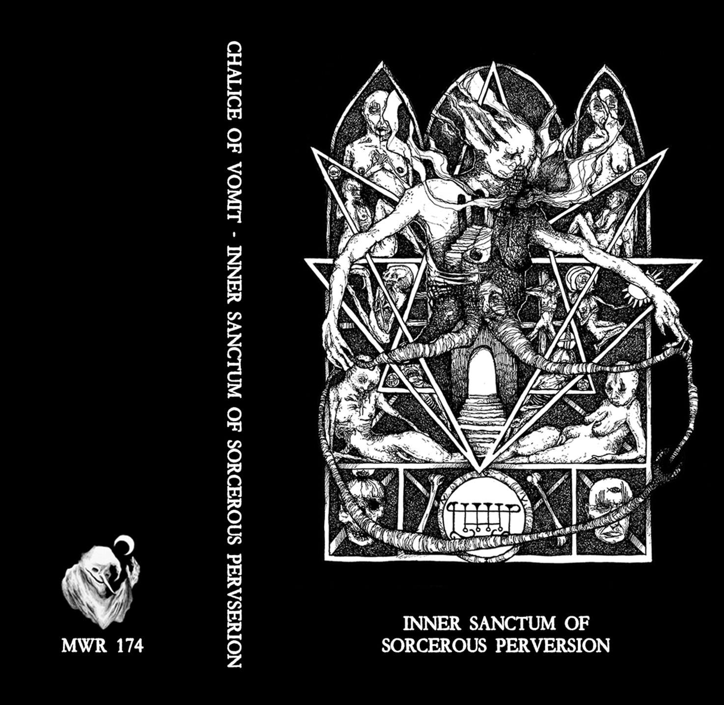 Chalice Of Vomit - Inner Sanctum Of Sorcerous Perversion (2023) Raw Black⁄Death Metal