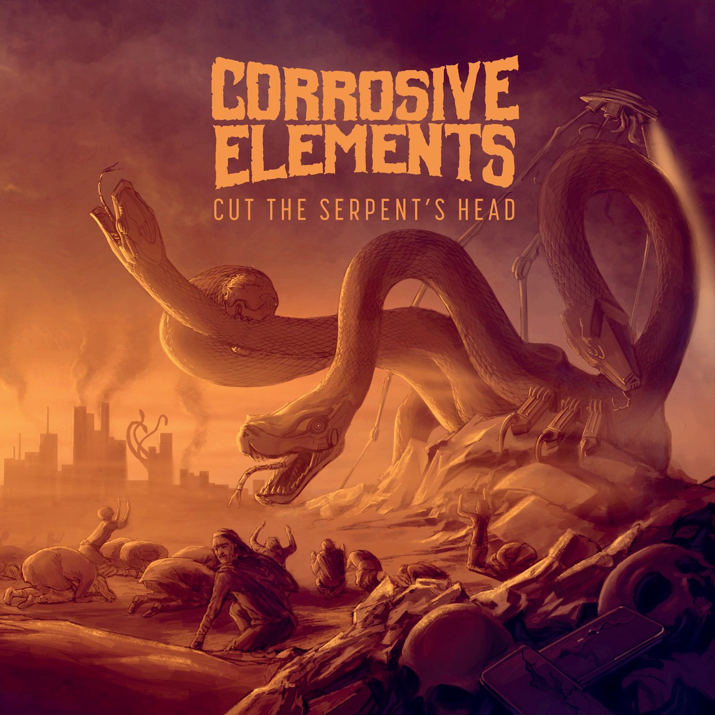 Corrosive Elements - Cut The Serpent's Head (2024) Death⁄Thrash Metal (D4)