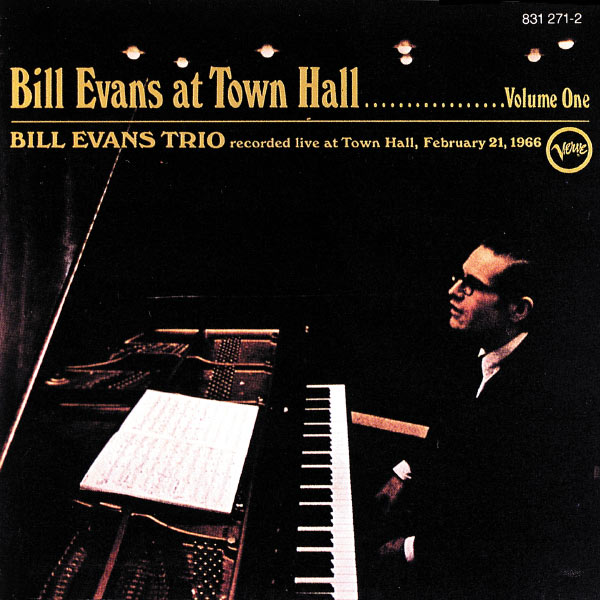 Bill Evans Trio - Bill Evans At Town Hall (1966) [FLAC]