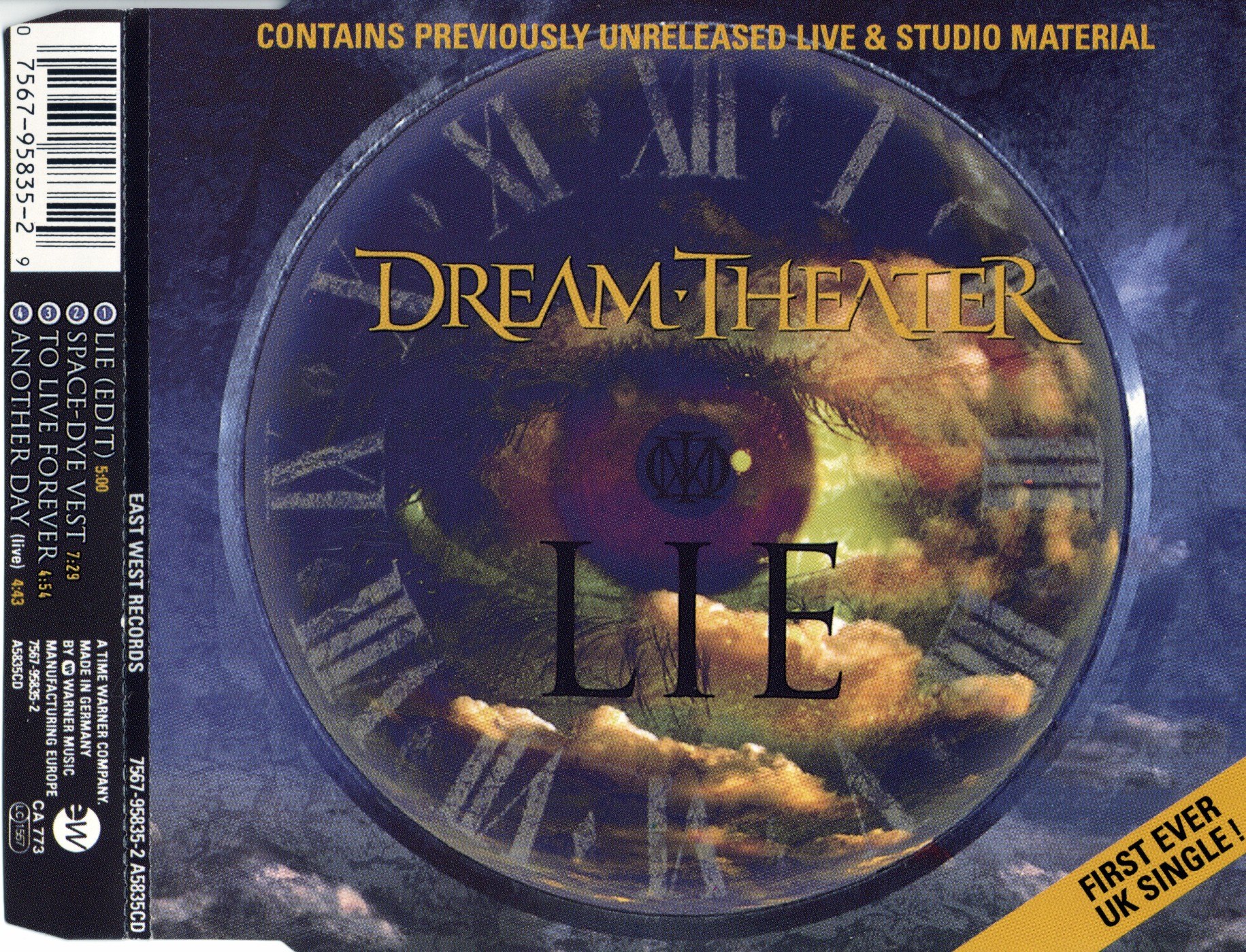 Dream Theater - Lie [single] (1994) Progressive Metal
