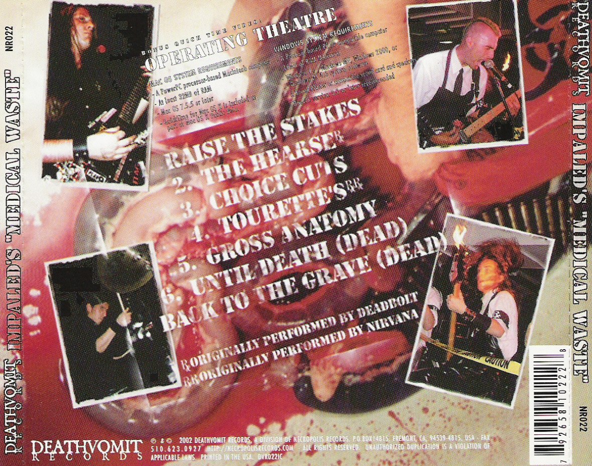 Impaled - Medical Waste [ep] (2002) Death Metal