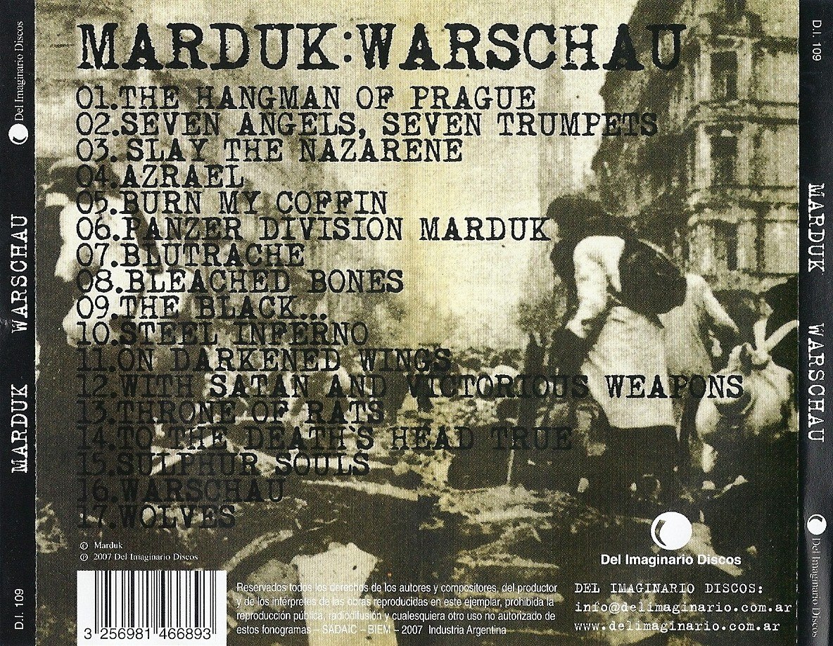 Marduk - Warschau [live] (2005) Black metal