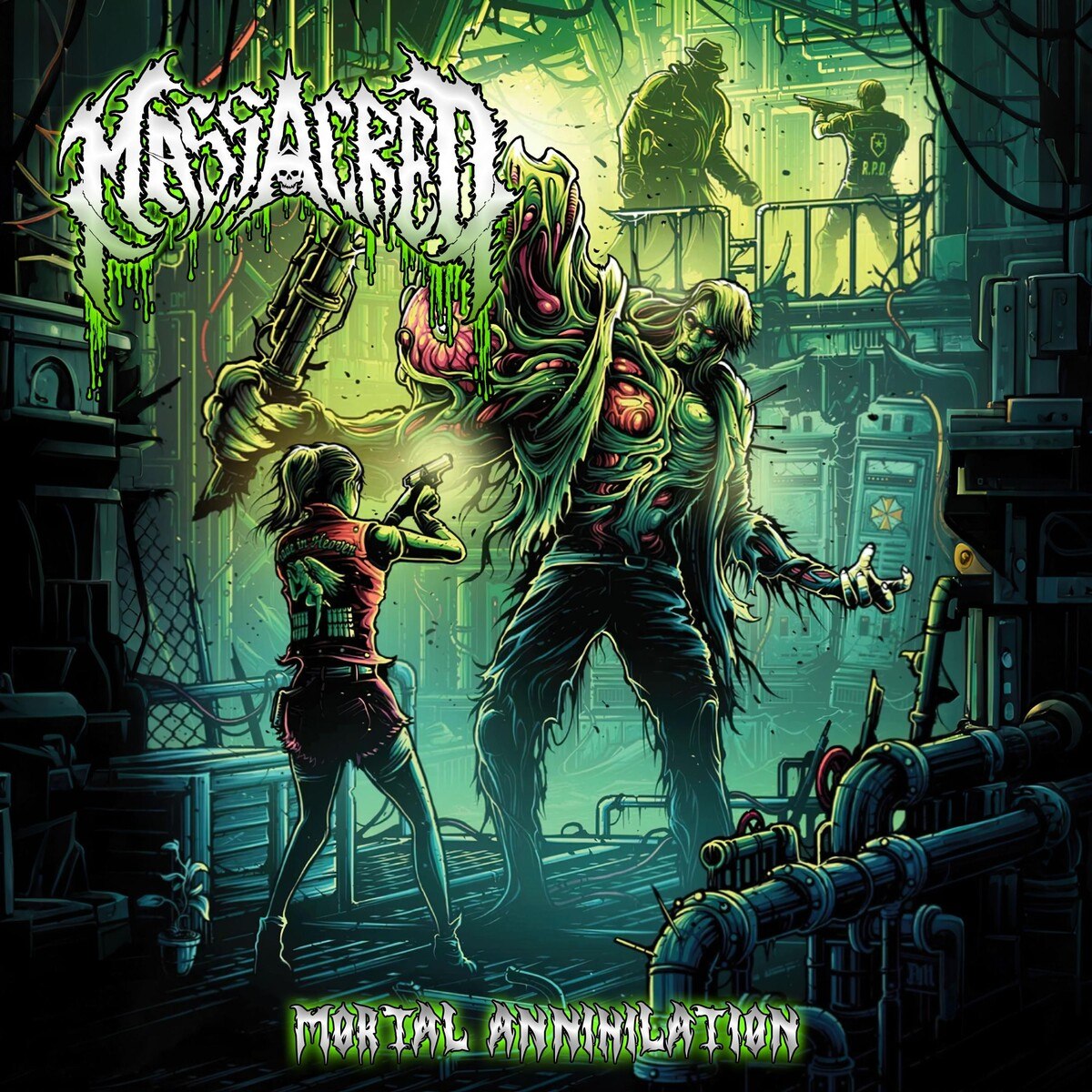 Massacred - Mortal Annihilation (2025) Death Metal⁄Grindcore (D16)