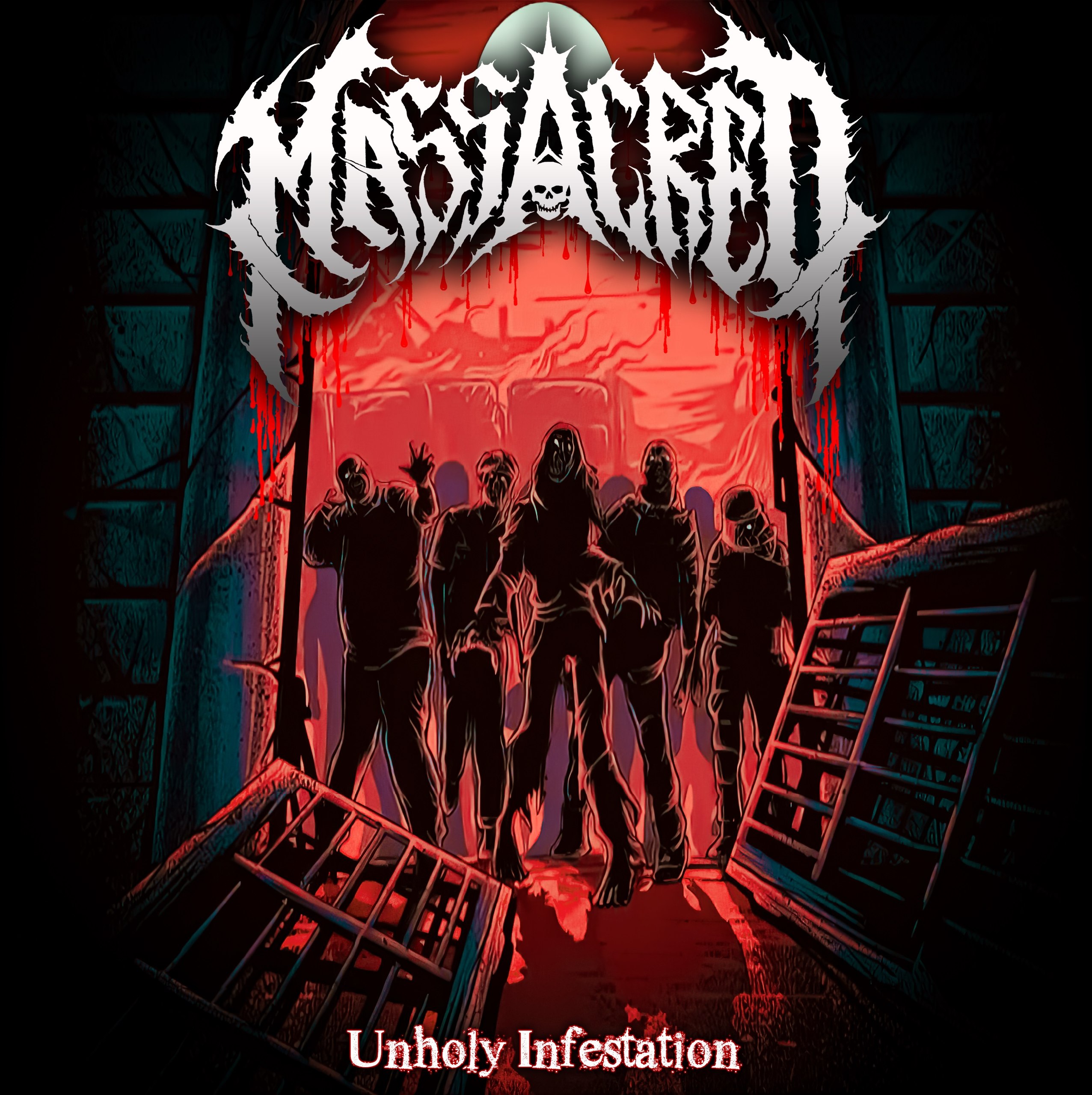 Massacred - Unholy Infestation [ep] (2023) Brutal Death Metal⁄Goregrind (D9)