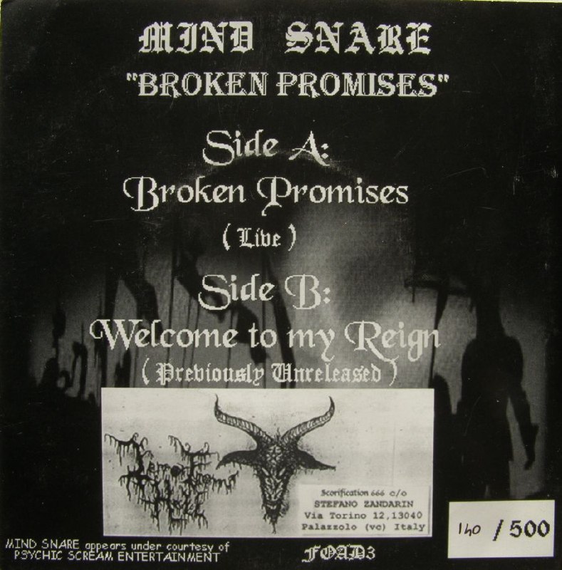 Mind Snare - Broken Promises [ep] (2001) Death Metal (D5)