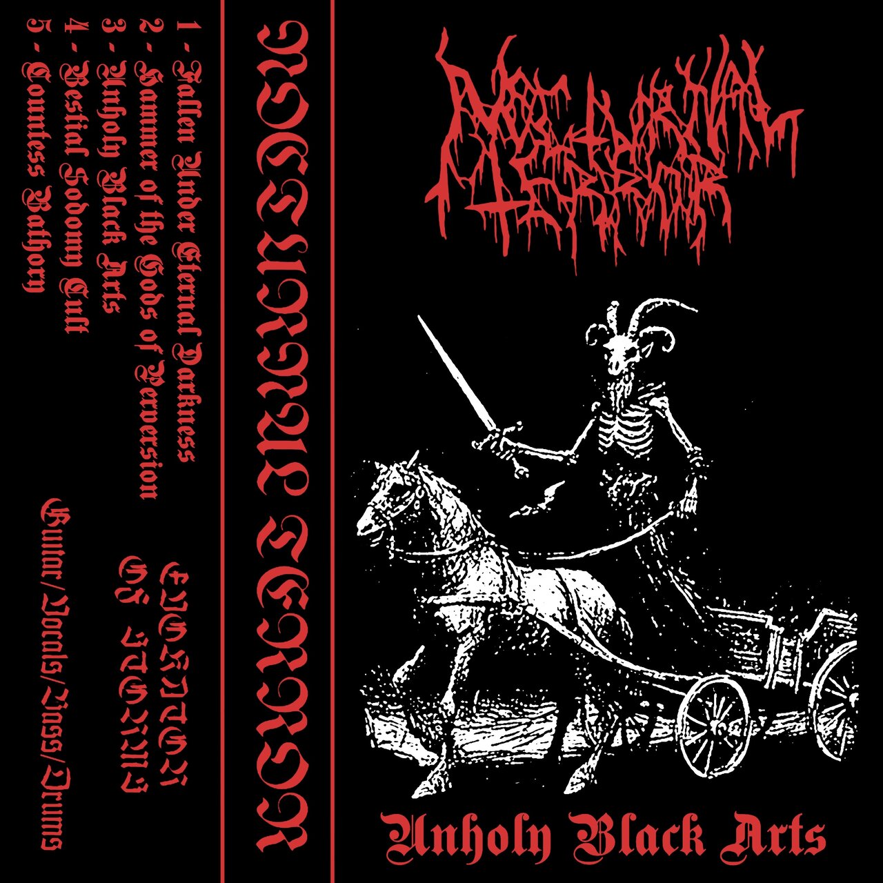 Nocturnal Terror - Unholy Black Arts [ep] (2024) Black Metal
