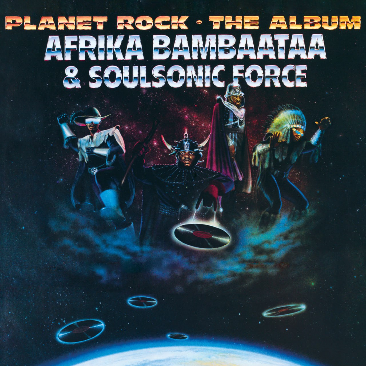 Afrika Bambaataa & The Soulsonic Force - Planet Rock: The Album (1986) [FLAC]