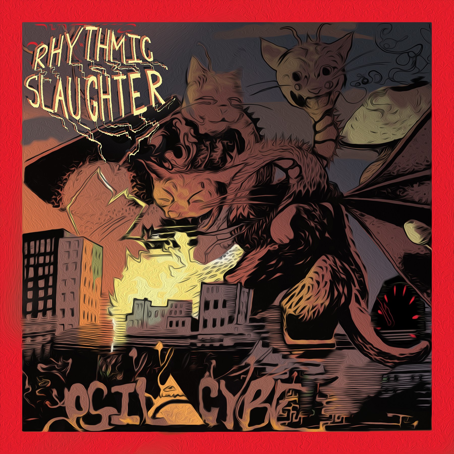 Psilocybe - Rhythmic Slaughter [ep] (2016) Thrash Metal⁄Hardcore Punk⁄Grindcore (D4)