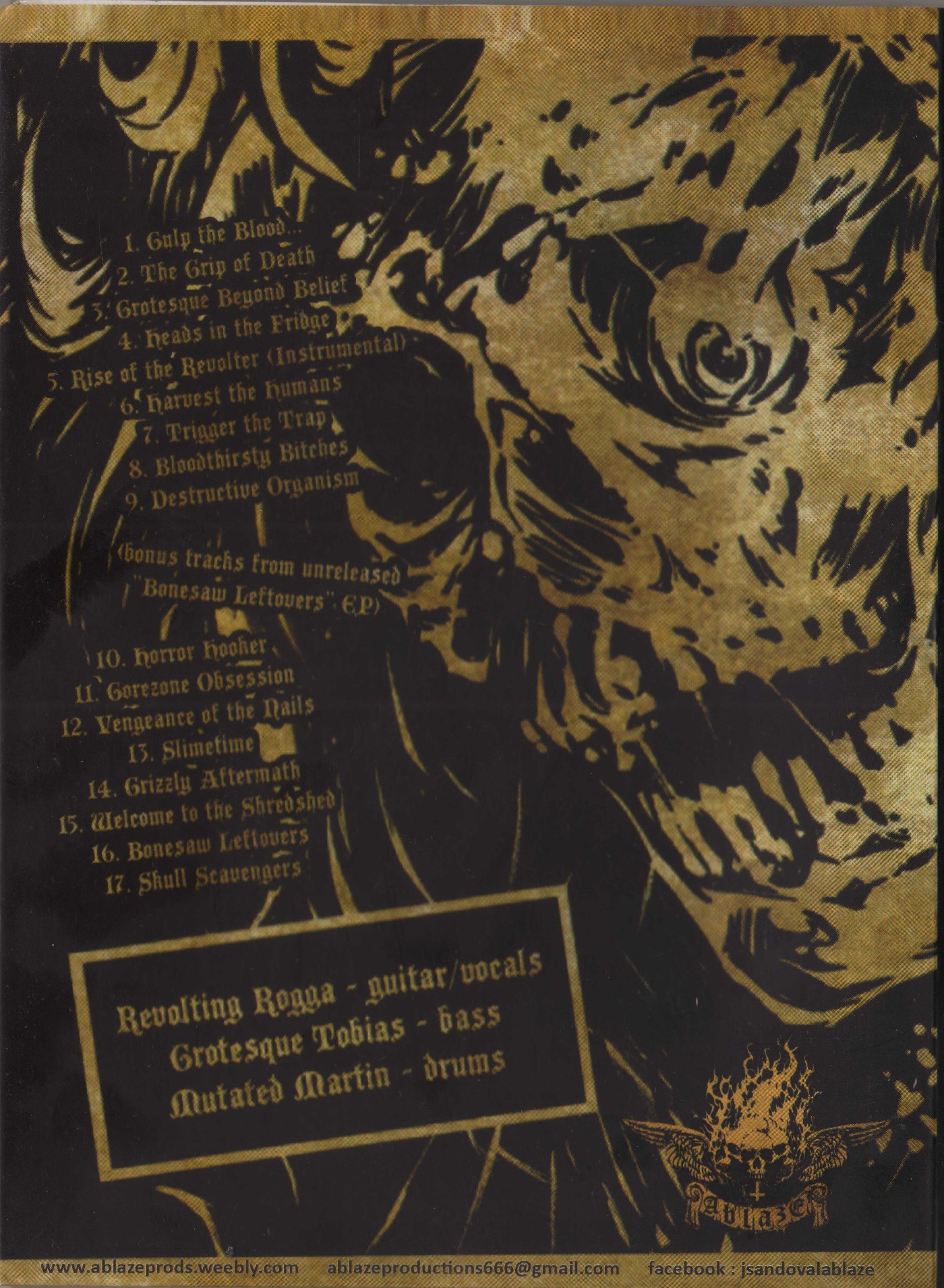 Revolting - The Terror Threshold (2010) Death Metal