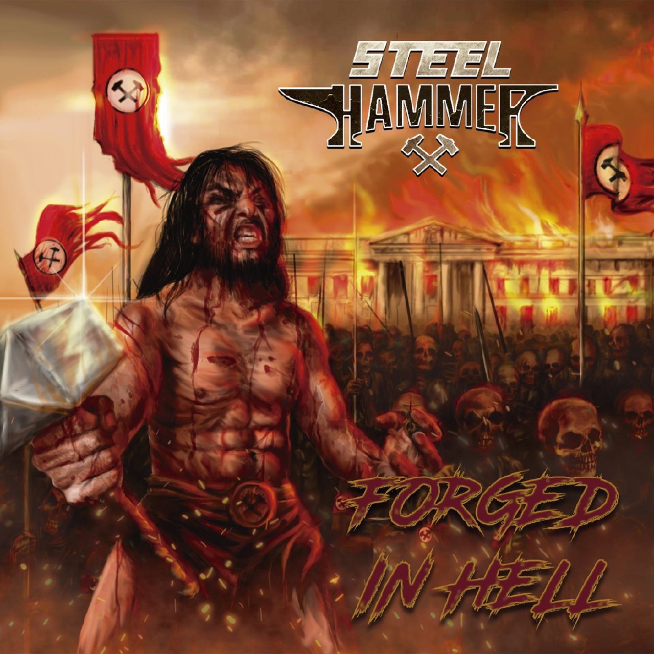 Steel Hammer - Forged In Hell [ep] (2021) Heavy Metal