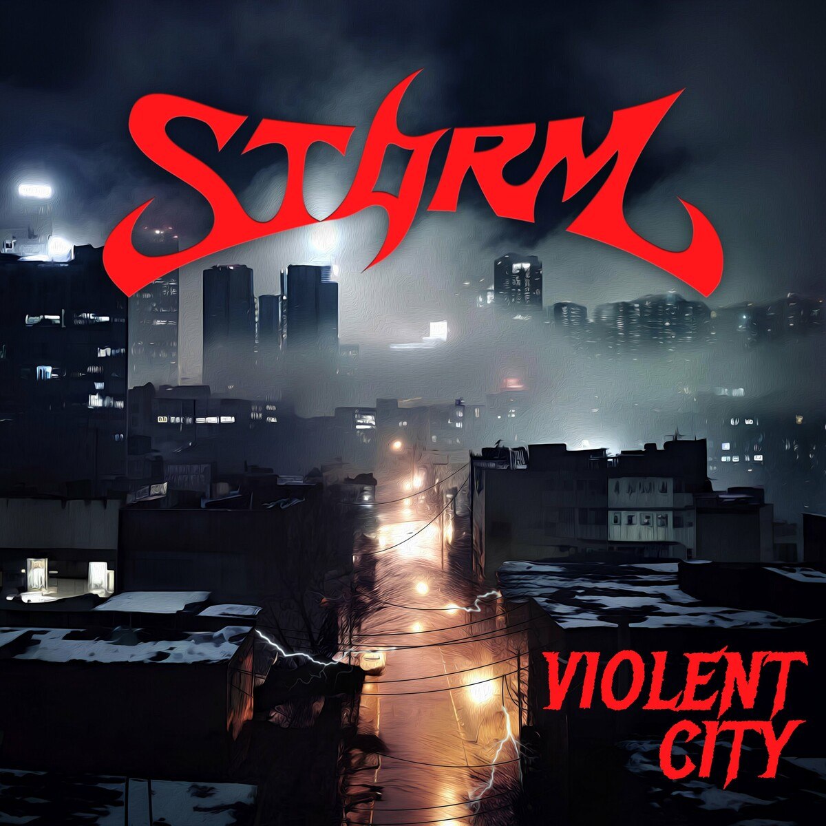 Storm - Violent City (2024) Heavy Metal (D15)