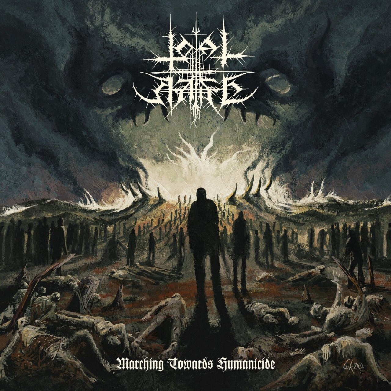 Total Hate - Marching Towards Humanicide (2023) Black Metal