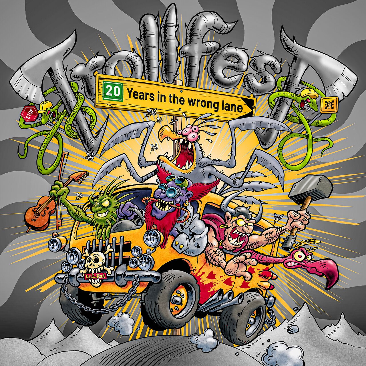 TrollfesT - 20 Years In The Wrong Lane [compilation] (2024) Folk Metal (D)