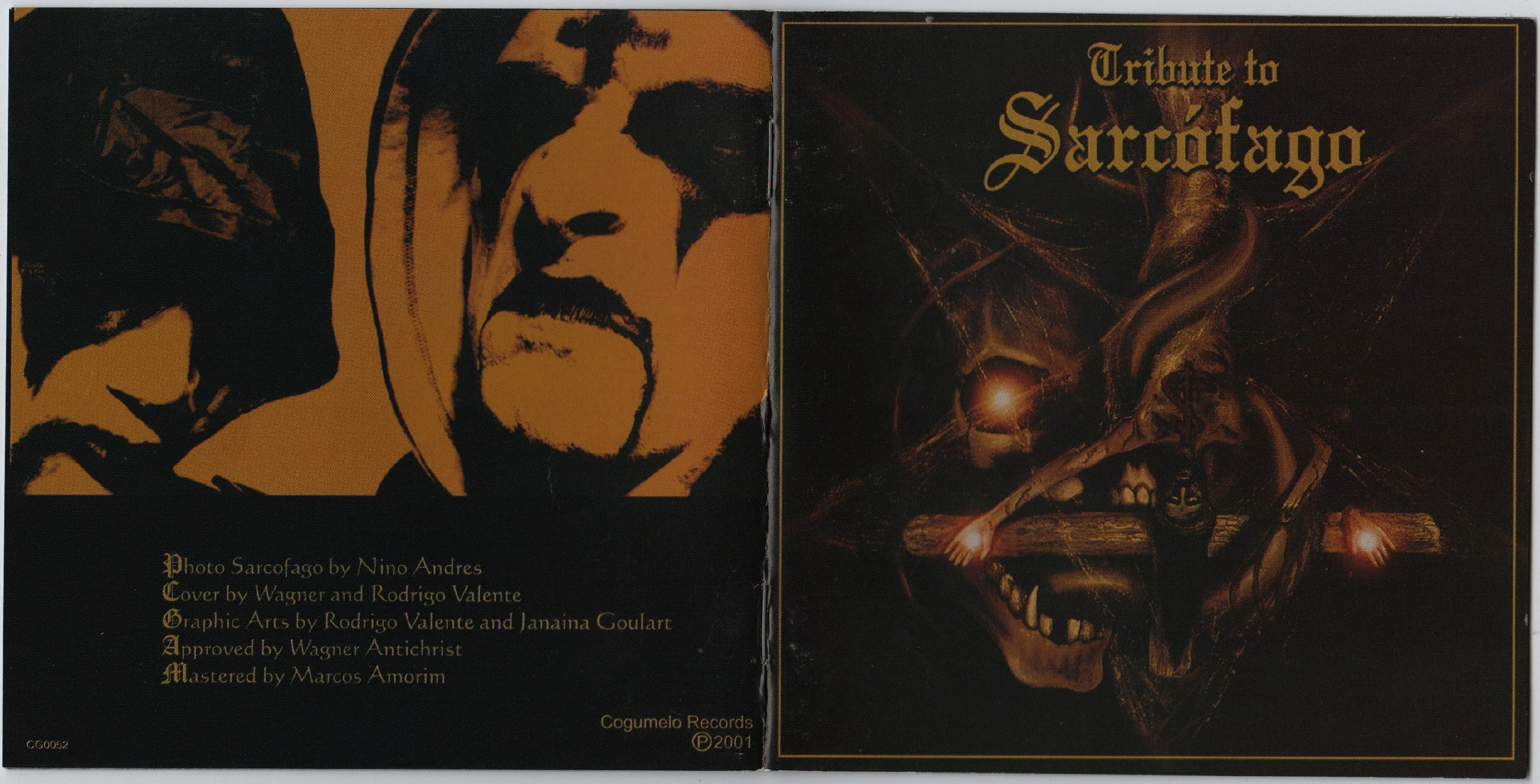 Various Artists - Tribute To Sarcófago (2001) Black⁄Thrash⁄Death Metal (D1601)