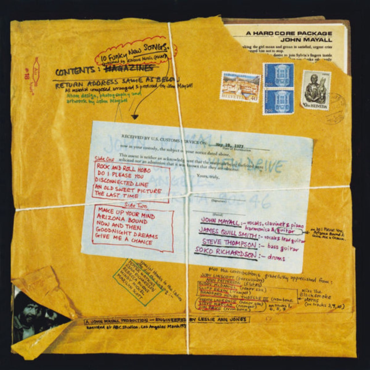 John Mayall - A Hard Core Package (1977) [FLAC]
