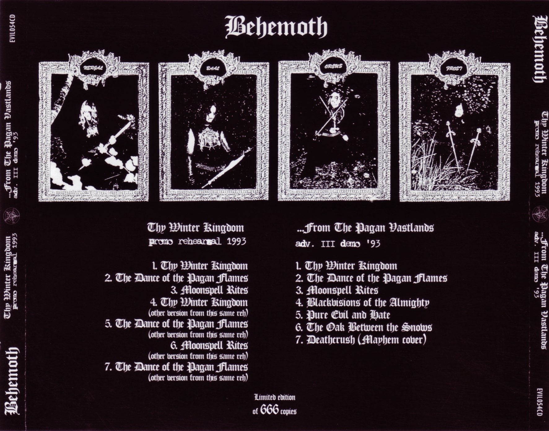Behemoth - Thy Winter Kingdom⁄From The Pagan Vastlands... [compilation] (2015) Techno Death⁄Black Metal