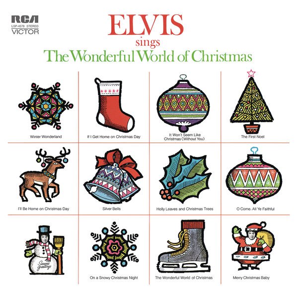 Elvis Presley - Elvis Sings the Wonderful World of Christmas (1971) [FLAC]