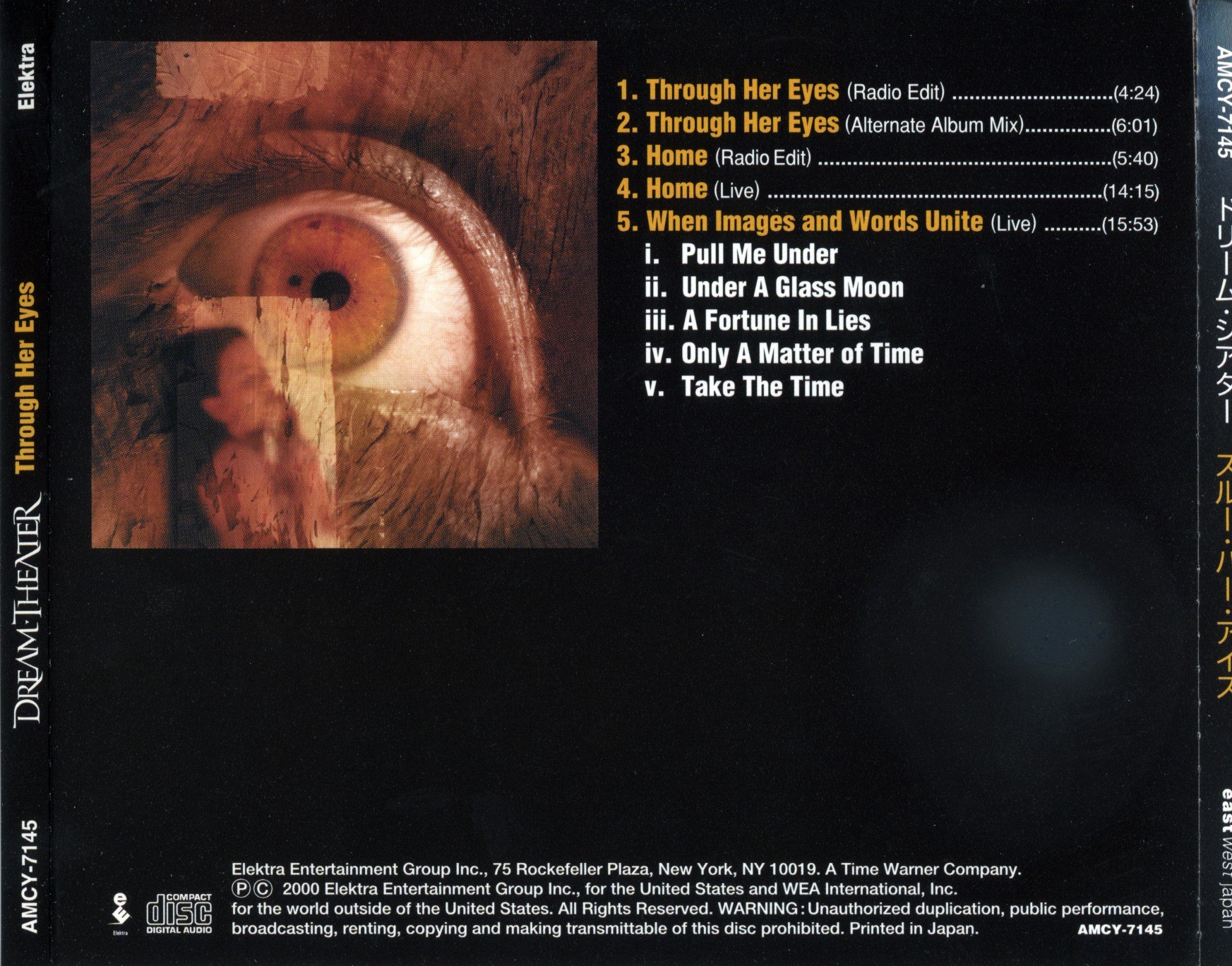 Dream Theater - Through Her Eyes [single] (2000) Progressive Metal