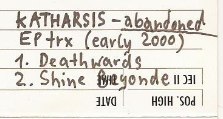 Katharsis - Abandoned EP Trx [bootleg] (2010) Black Metal (D)
